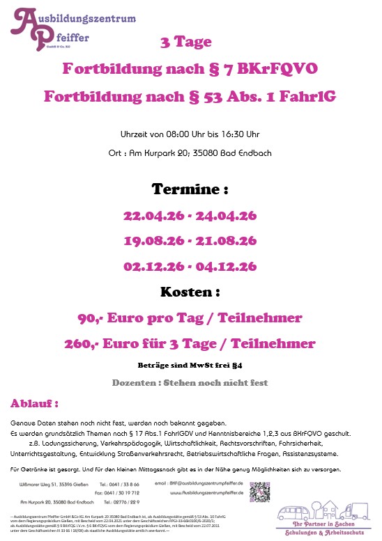 Fortbildung